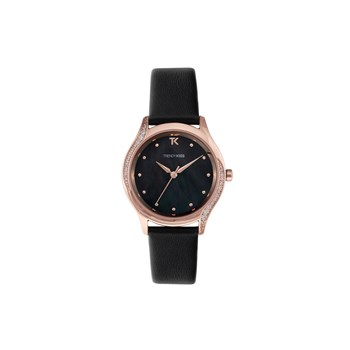 Montre analogique en cuir cadran nacré DIANA