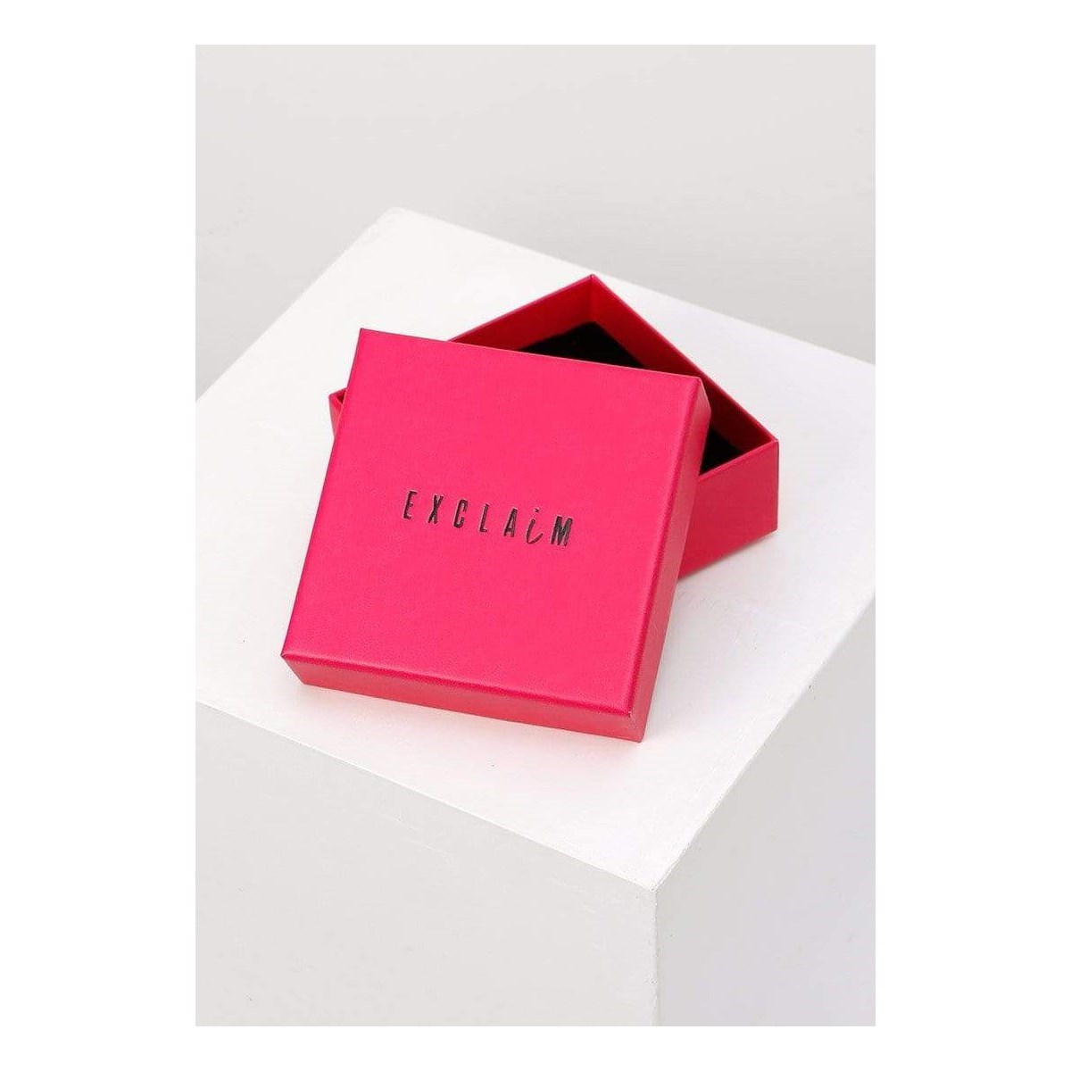 Broche contraste motif acrylique - vue V4