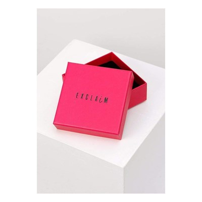 Broche contraste motif acrylique - vue V4