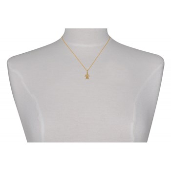 Collier Plaqué Or Tortue des Galápagos