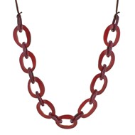 Collier Ovales en Tagua Bicolore