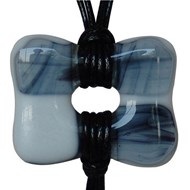 Collier et Grand Pendentif Pâte de Verre Donuts - Classics