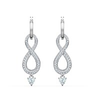 Boucles d'oreilles Swarovski Infinity