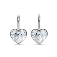 Boucles d'oreilles Swarovski Bella Heart