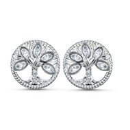 Boucles d'oreilles Swarovski Symbolic Tree of life