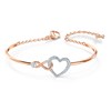 Bracelet jonc Swarovski Infinity Heart - vue V3