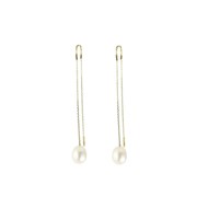 Boucles d'oreilles perles de culture poire 8.5/9 mm