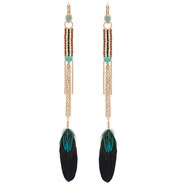 Boucles d'oreilles Hipanema Riogrande Turquoise