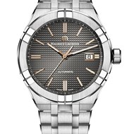 Aikon automatique acier bracelet acier cadran anthracite 42mm