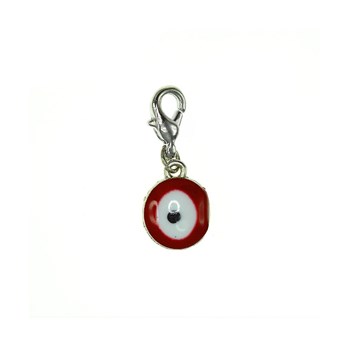 Breloque charm oeil rouge SC Crystal