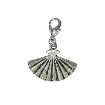 Breloque charm éventail SC Crystal