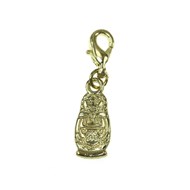 Breloque charm poupée russe dorée (matriochka) SC Crystal