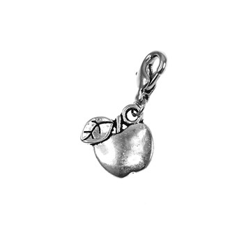 SC Crystal apple charm charm