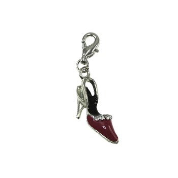 SC Crystal shoe charm charm