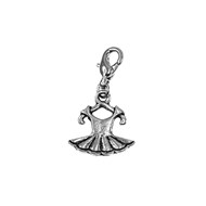 Breloque charm robe sur cintre SC Crystal