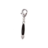 Charm pinceau SC Crystal plaqué argent 3 microns