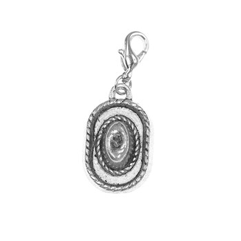 Breloque charm chapeau SC Crystal