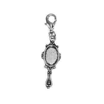 Breloque charm miroir SC Crystal