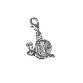 Breloque charm escargot SC Crystal
