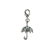 Breloque charm parapluie SC Crystal