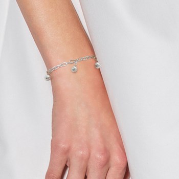 Bracelet - Cristal blanc - Argent 925