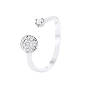 Bague motif CERCLE - Argent 925 et oxydes de Zirconium