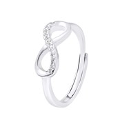 Bague INFINI - Oxyde de zirconium - Argent 925