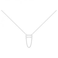 Collier Argent 925/000 Ox Zirconium - PHEBUS&Co - ATHENES -