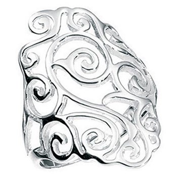 Bague  motifs en argent 925/1000