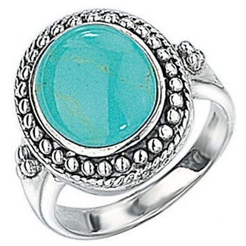 Bague turquoise en argent 925/1000