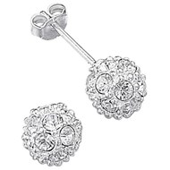 Boucle d'oreille en argent 925/1000