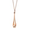 Collier goutte -  Chaine en Or 375 de 41cm - Pendentif en Or 375/1000 carats - vue V1