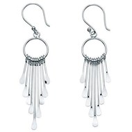 Boucle d'oreille en argent 925/1000