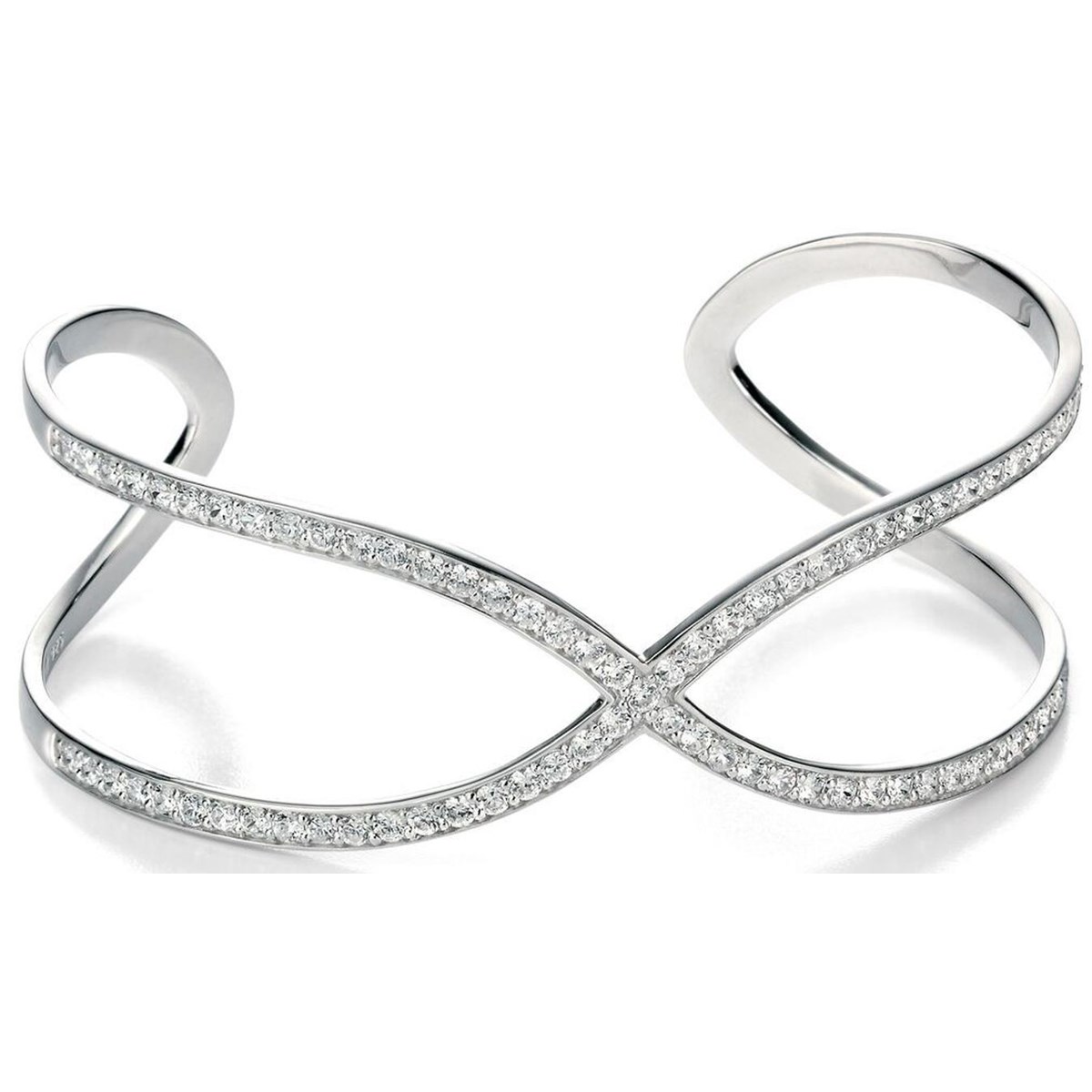 Bracelet  zirconium en argent 925/1000