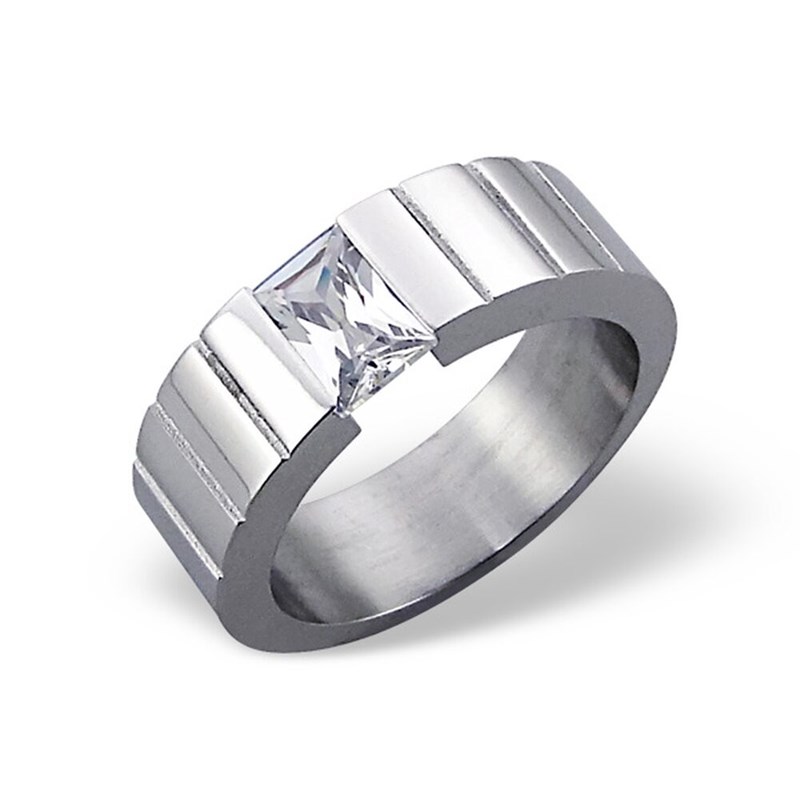 Bague en acier inoxydable