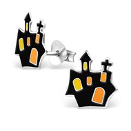 Boucle d'oreille spécial halloween en argent 925/1000