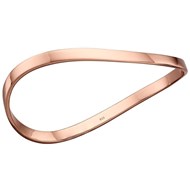 Bracelet plaqué or rose en argent 925
