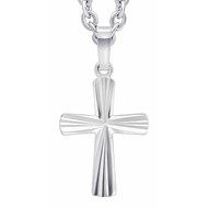 Collier croix en argent 925