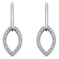 Boucle d'oreille en argent 925/1000