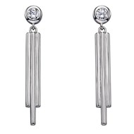 Boucle d'oreille en argent 925/1000