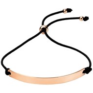 Bracelet plaqué Or rose en argent 925/1000