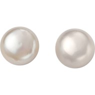 Boucle d'oreille perle en argent 925/1000