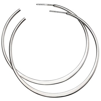 Oorbel in zilver 925/1000