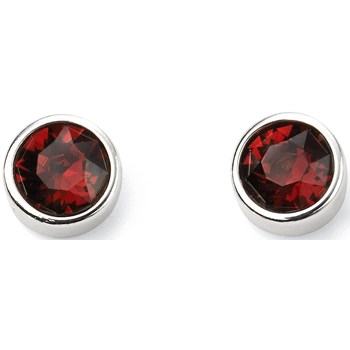 925/1000 Sterling Zilver Januari Steen Oorbel