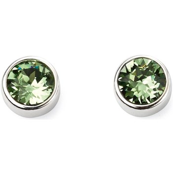 August steen oorbel in zilver 925/1000