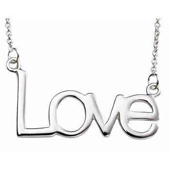 Love necklace in silver 925/1000