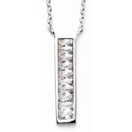 Collier zirconium en argent 925/1000