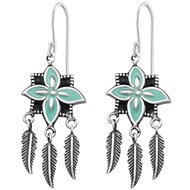 Boucle d'oreille en argent 925/1000