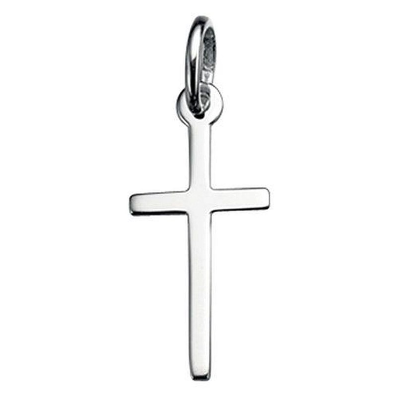 Collier croix et sa Chaine de 51 cm en argent 925/1000