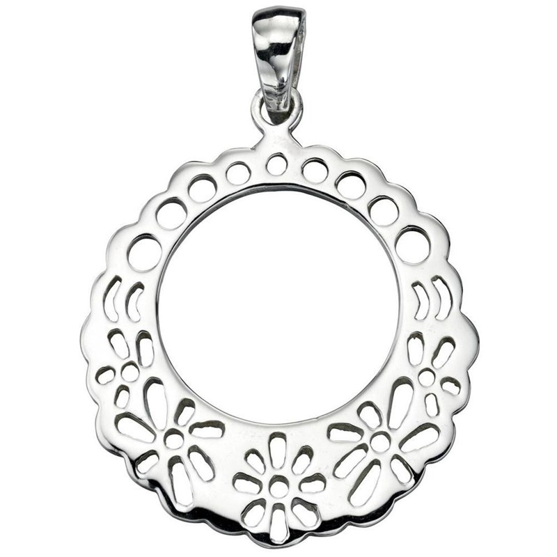 Collier motifs et sa Chaine de 51 cm en argent 925/1000